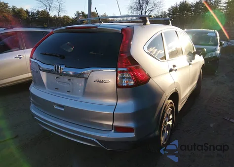 2016 Honda Cr-V Ex z USA, uszkodzony, nr VIN 5J6RM4H57GL084887